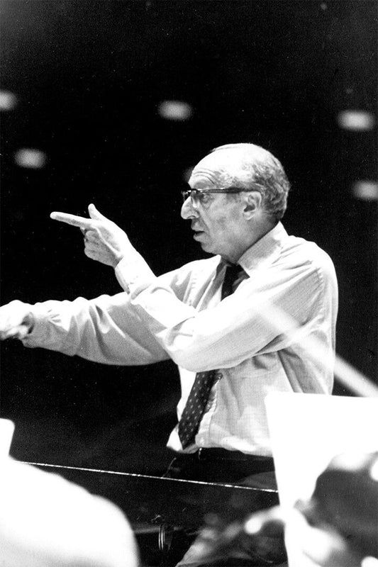 Conductor Aaron Copland Pointing Music Teacher Jigsaw Puzzle