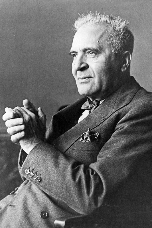 Conductor Bruno Walter Pianist Musician Painting Print Jigsaw Puzzle