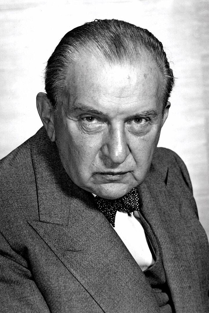 Conductor Fritz Reiner In Tux Wbaton Print Jigsaw Puzzle