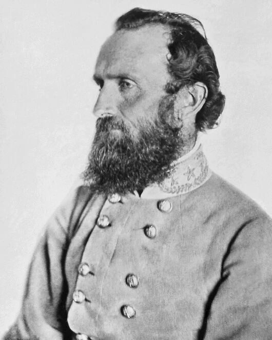 Confederate General Thomas Stonewall Jackson Photo Civil War Print Poster