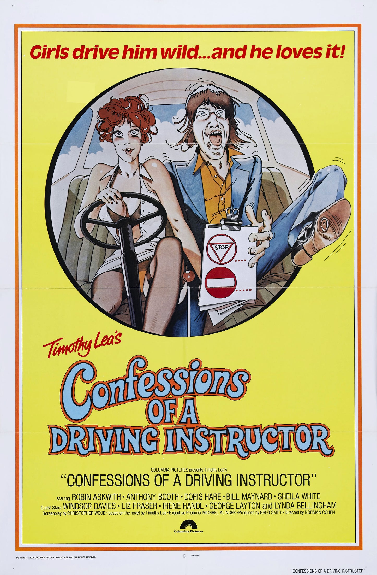 Confessions Of A Driving Instructor 01 Movie Magnet
