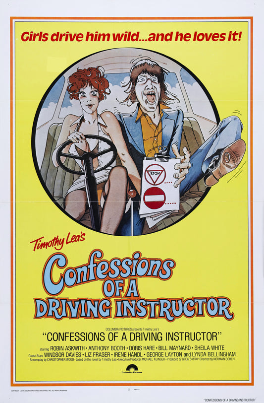 Confessions Of A Driving Instructor 01 Movie Magnet