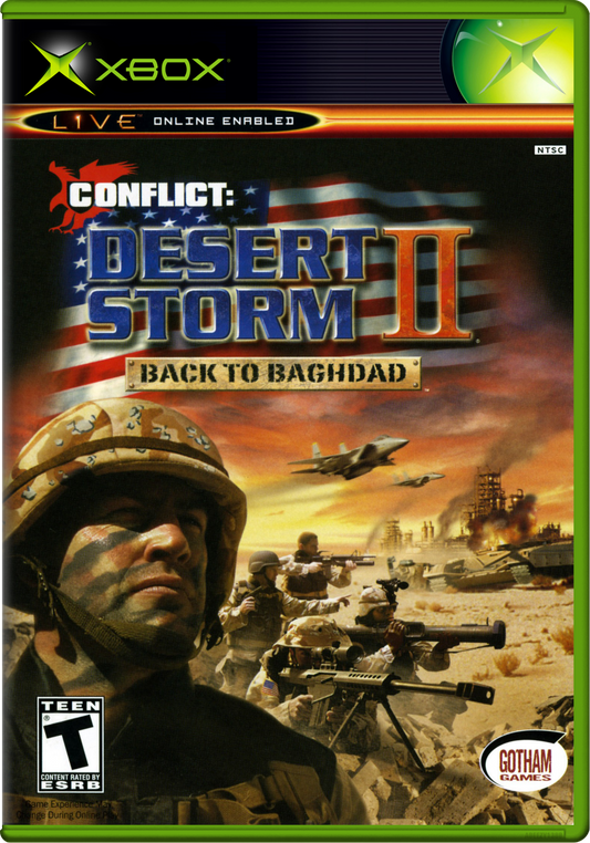 Conflict Desert Storm Ii Back To Baghdad Xbox Print Poster