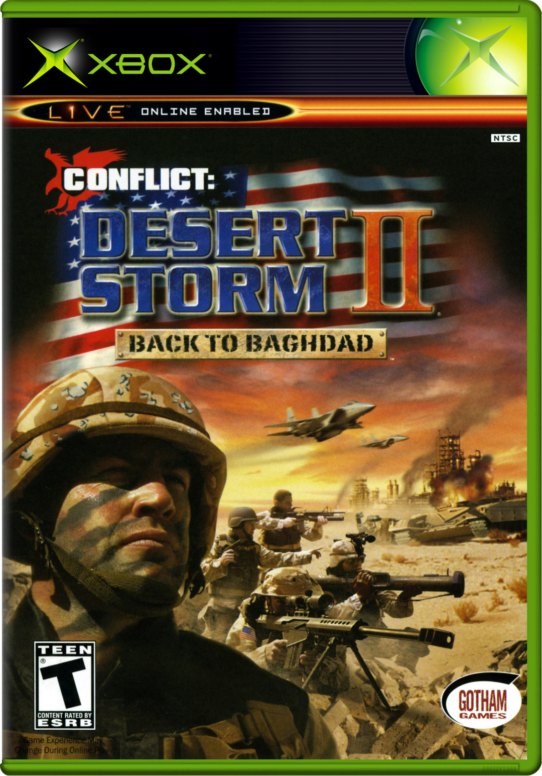 Conflict Desert Storm Ii Back To Baghdad Xbox Jigsaw Puzzle