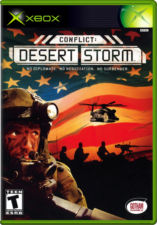 Conflict Desert Storm Xbox Print Poster
