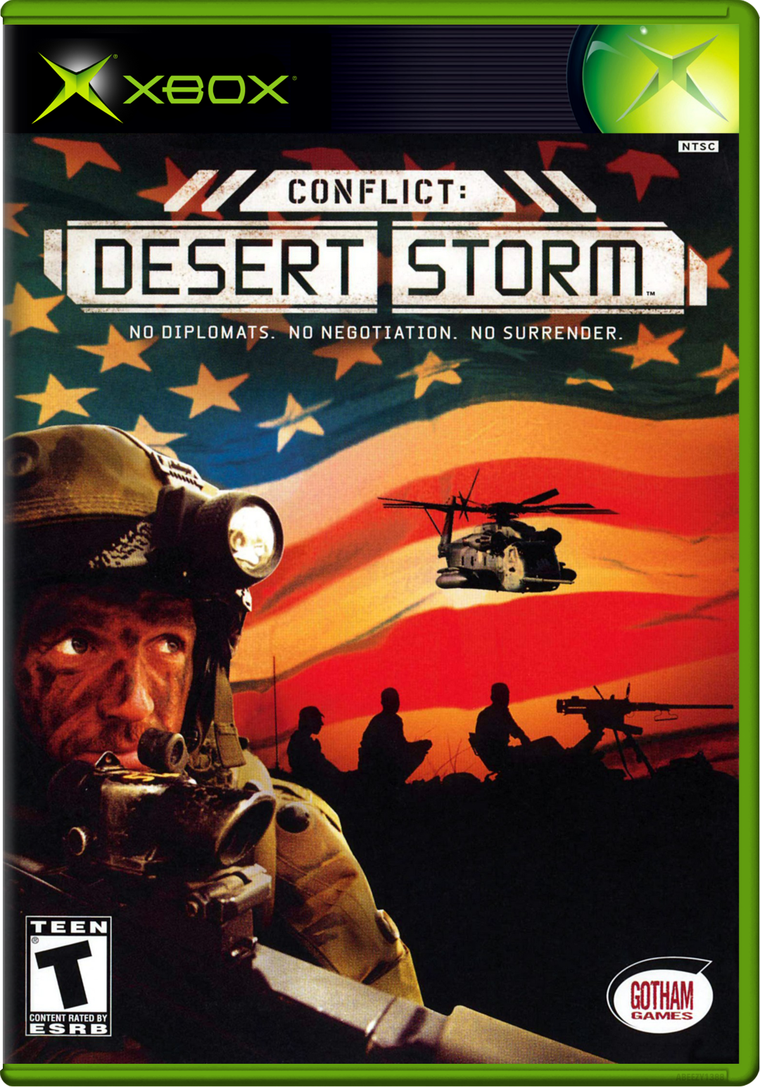 Conflict Desert Storm Xbox Keychain