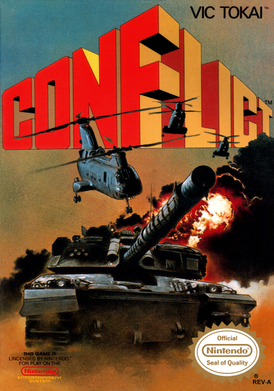 Conflict (Usa) Nes Print Poster