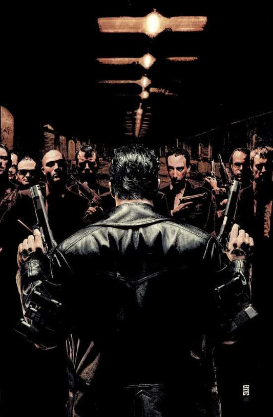 Confrontation In The Dark Alley Print Poster