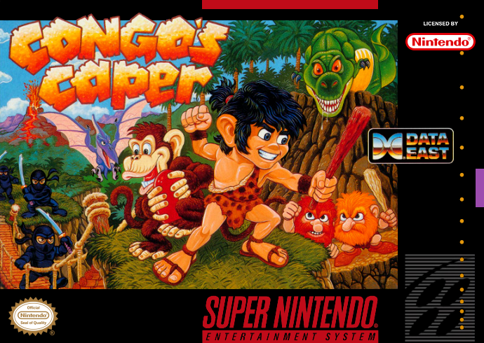 Congo S Caper (Usa) Snes Print Poster