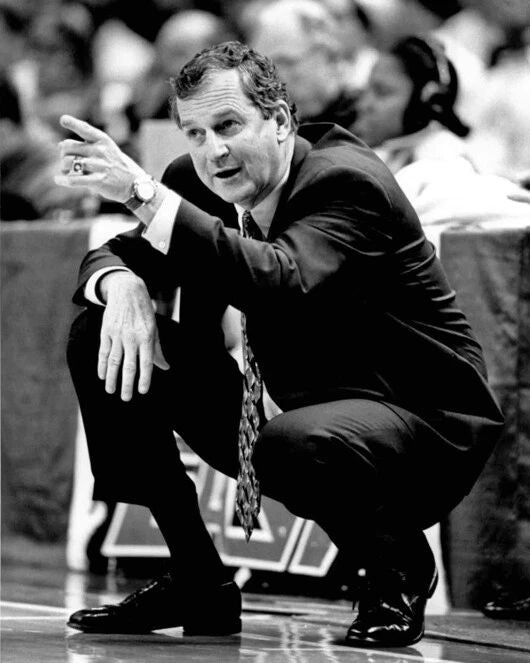 Connecticut Huskies Jim Calhoun Glossy Photo Poster College Print