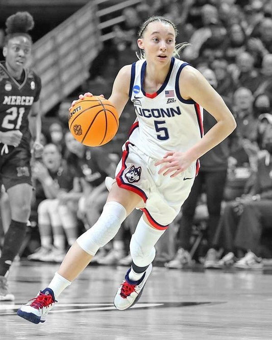 Connecticut Huskies Paige Bueckers Glossy Spotlight Keychain College Print