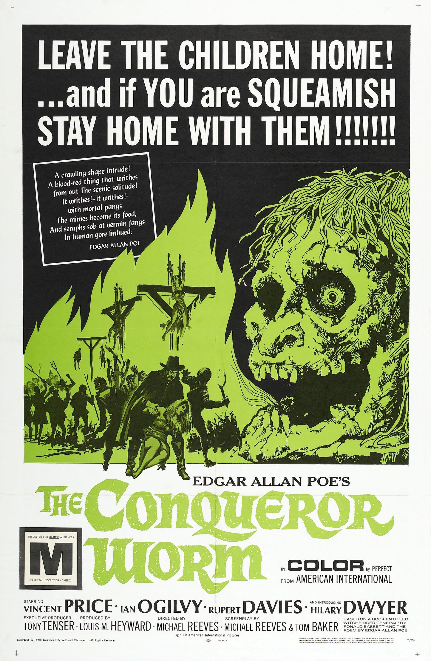 Conqueror Worm 01 Movie Magnet