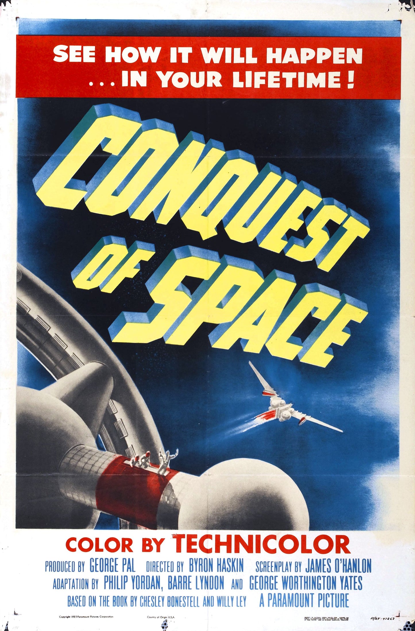 Conquest Of Space 01 Movie Magnet