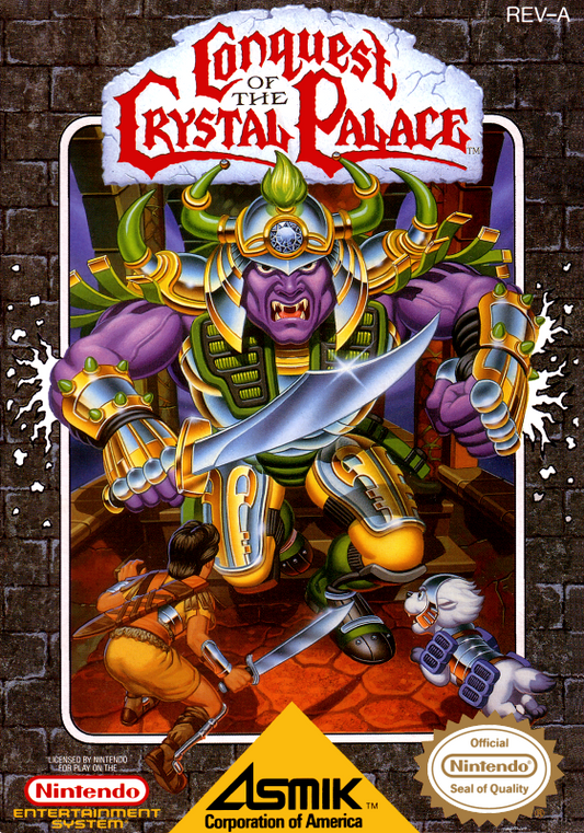 Conquest Of The Crystal Palace (Usa) Nes Print Poster