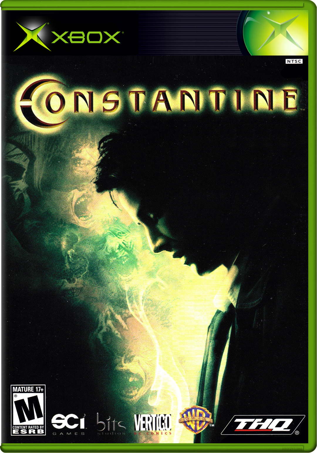 Constantine Xbox Keychain