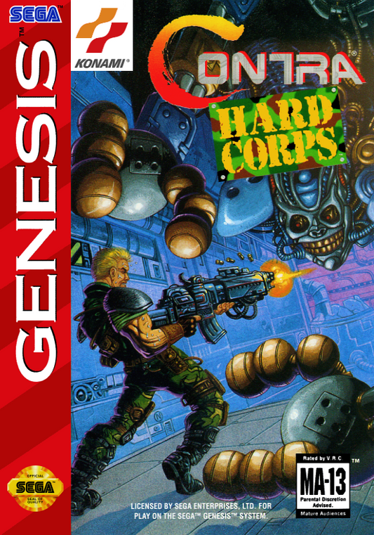 Contra Hard Corps (Usa) Genesis Print Poster