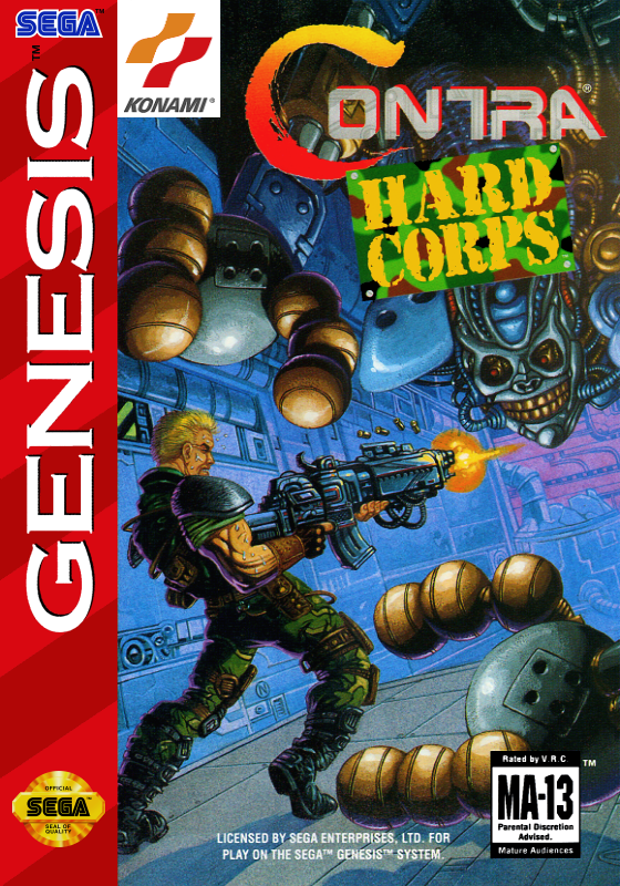Contra Hard Corps (Usa) Genesis Keychain
