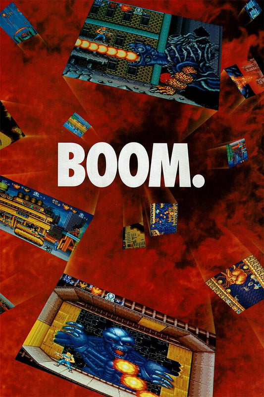 Contra 3 The Alien Wars Video Game Decor Wall Art Jigsaw Puzzle