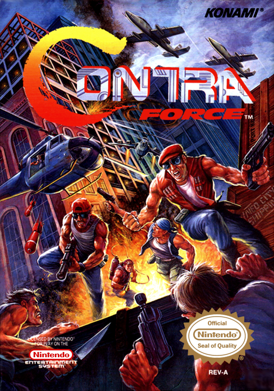 Contra Force (Usa) Nes Print Poster