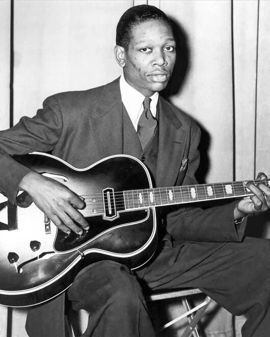 Cool Jazz Guitarist Charlie Christian Glossy Magnet Old Music Magnet
