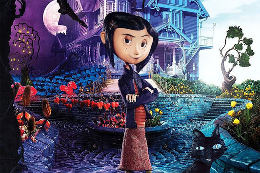 Coraline Cartoon Movie Animation Cute Gift Jigsaw Puzzle