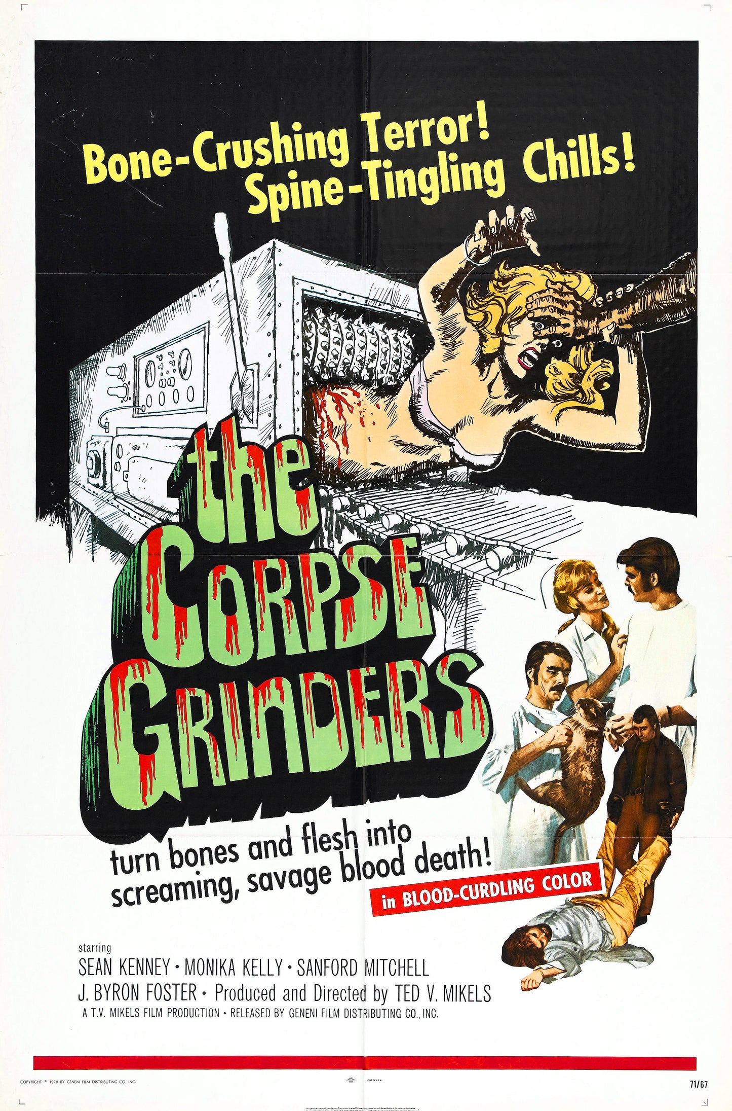 Corpse Grinders 01 Movie Keychain