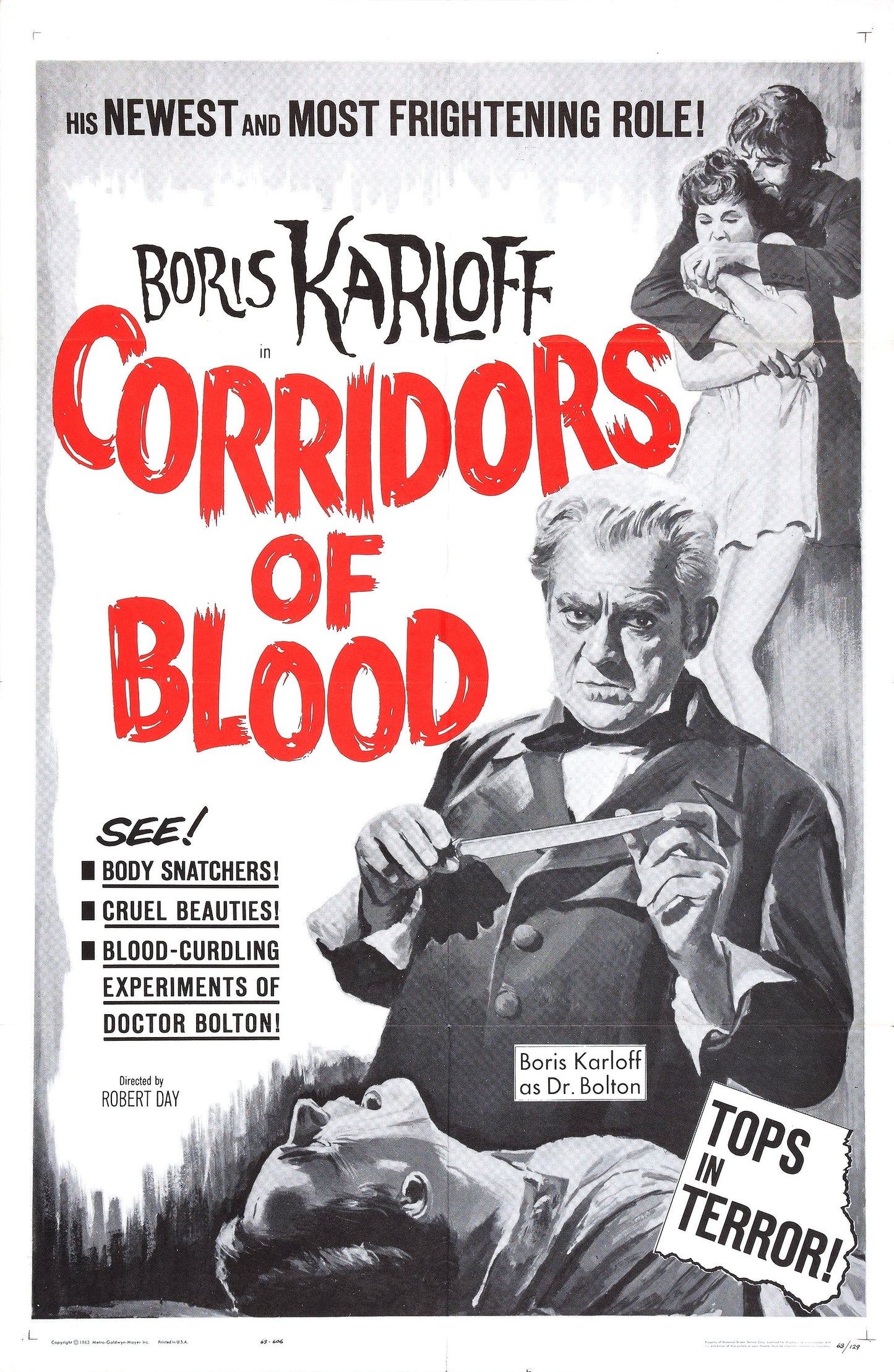 Corridors Of Blood 01 Movie Magnet