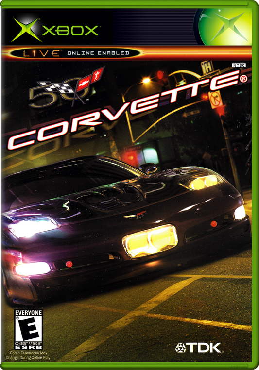 Corvette Xbox Print Poster