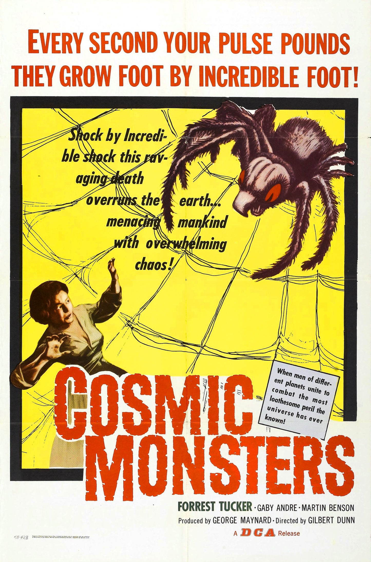 Cosmic Monsters 01 Movie Magnet