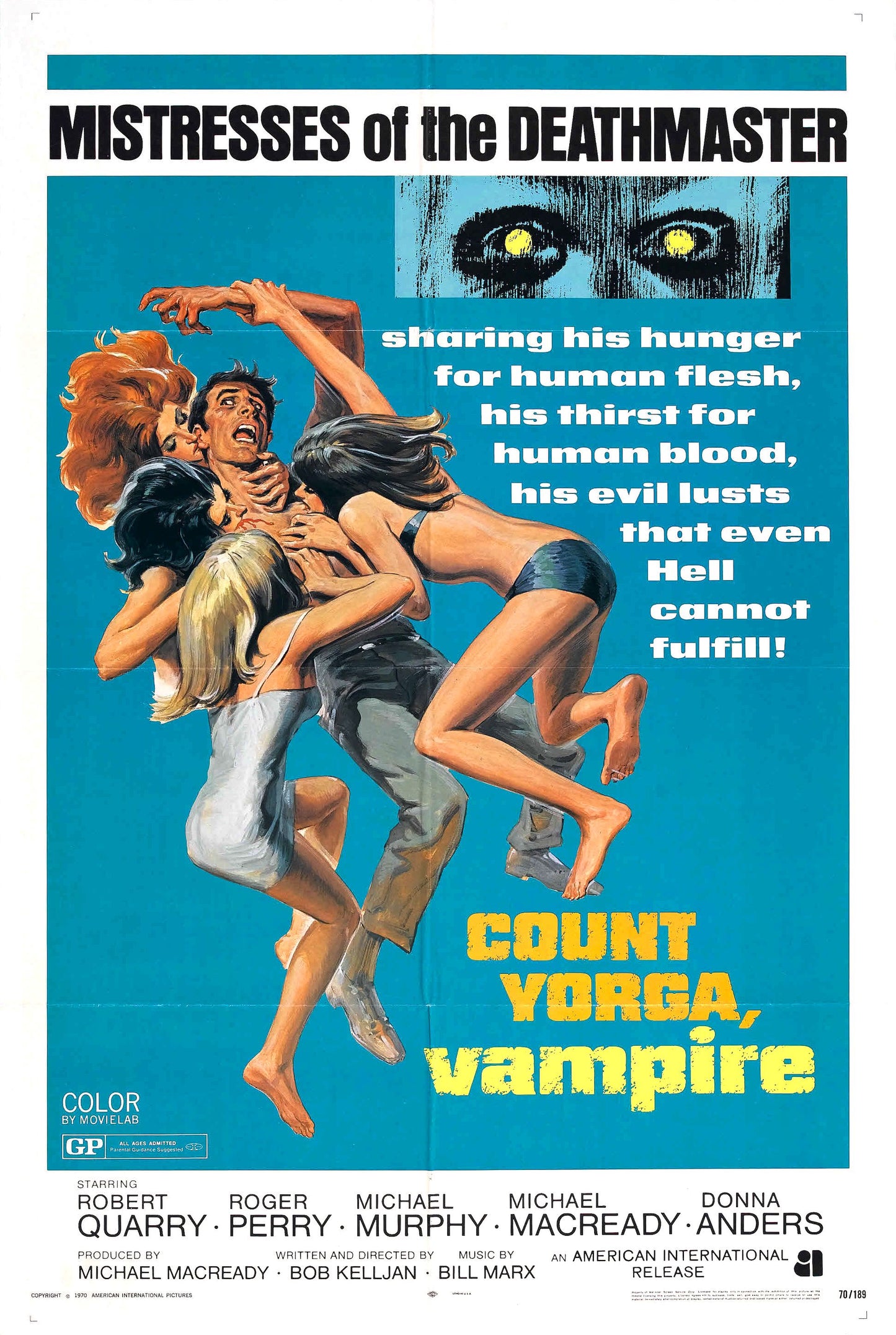Count Yorga Vampire 01 Movie Magnet
