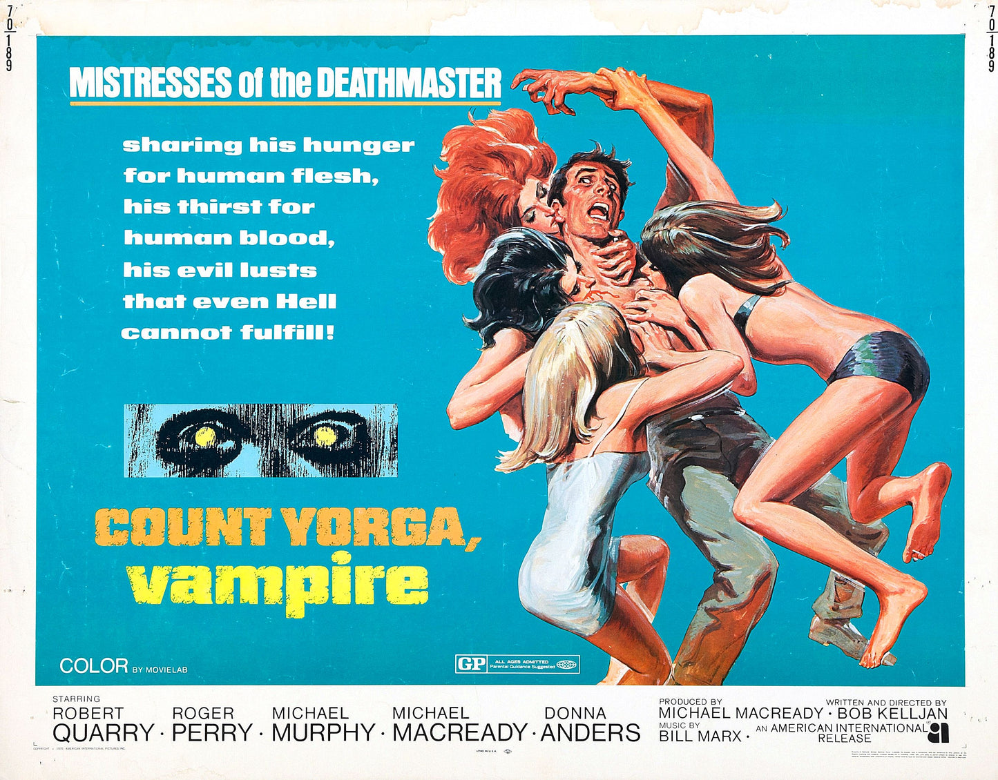 Count Yorga Vampire 02 Movie Magnet