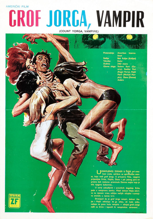 Count Yorga Vampire 03 Movie Magnet