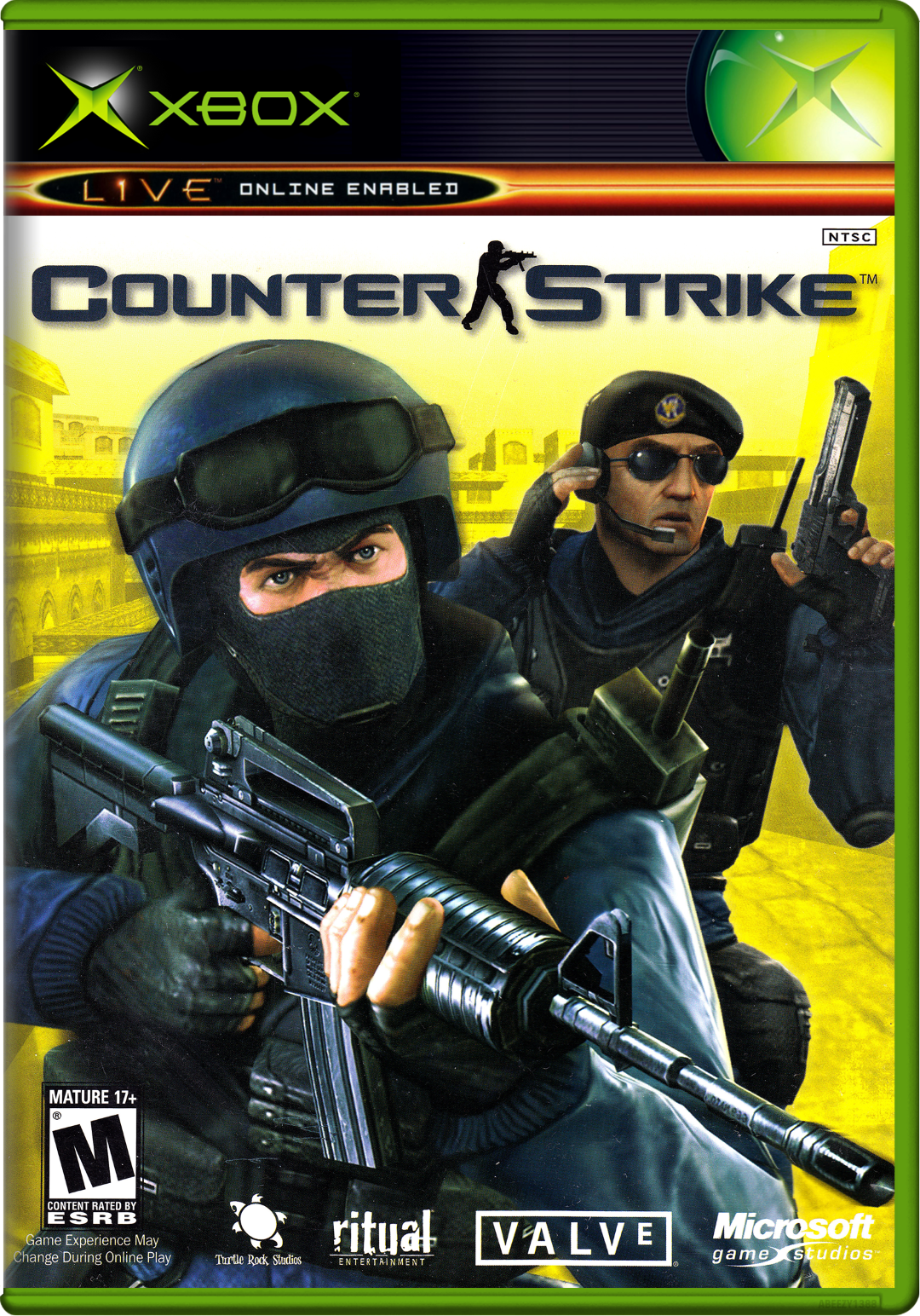 Counter Strike Xbox Keychain