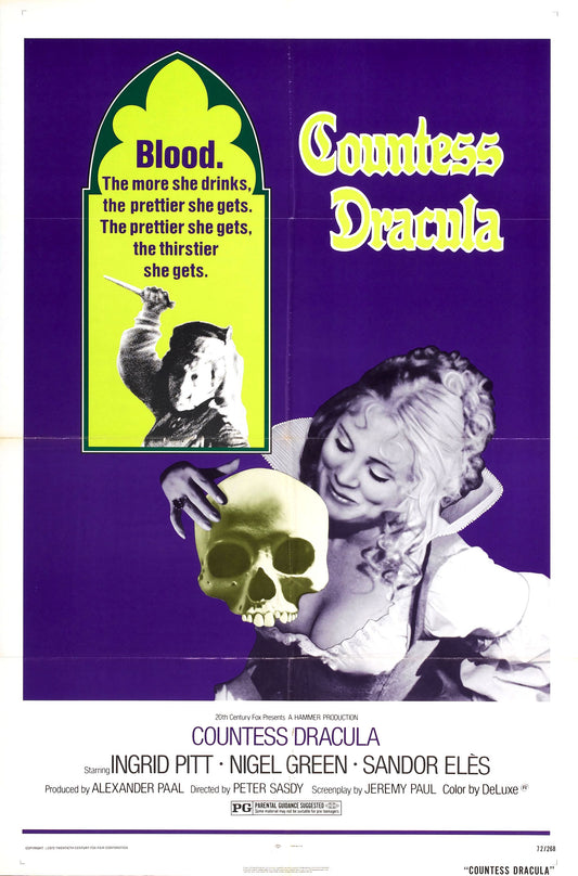 Countess Dracula 01 Movie Magnet