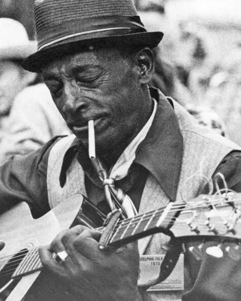 Country Blues Singer Fred Mcdowell Glossy Photo Mississippi Print Poster