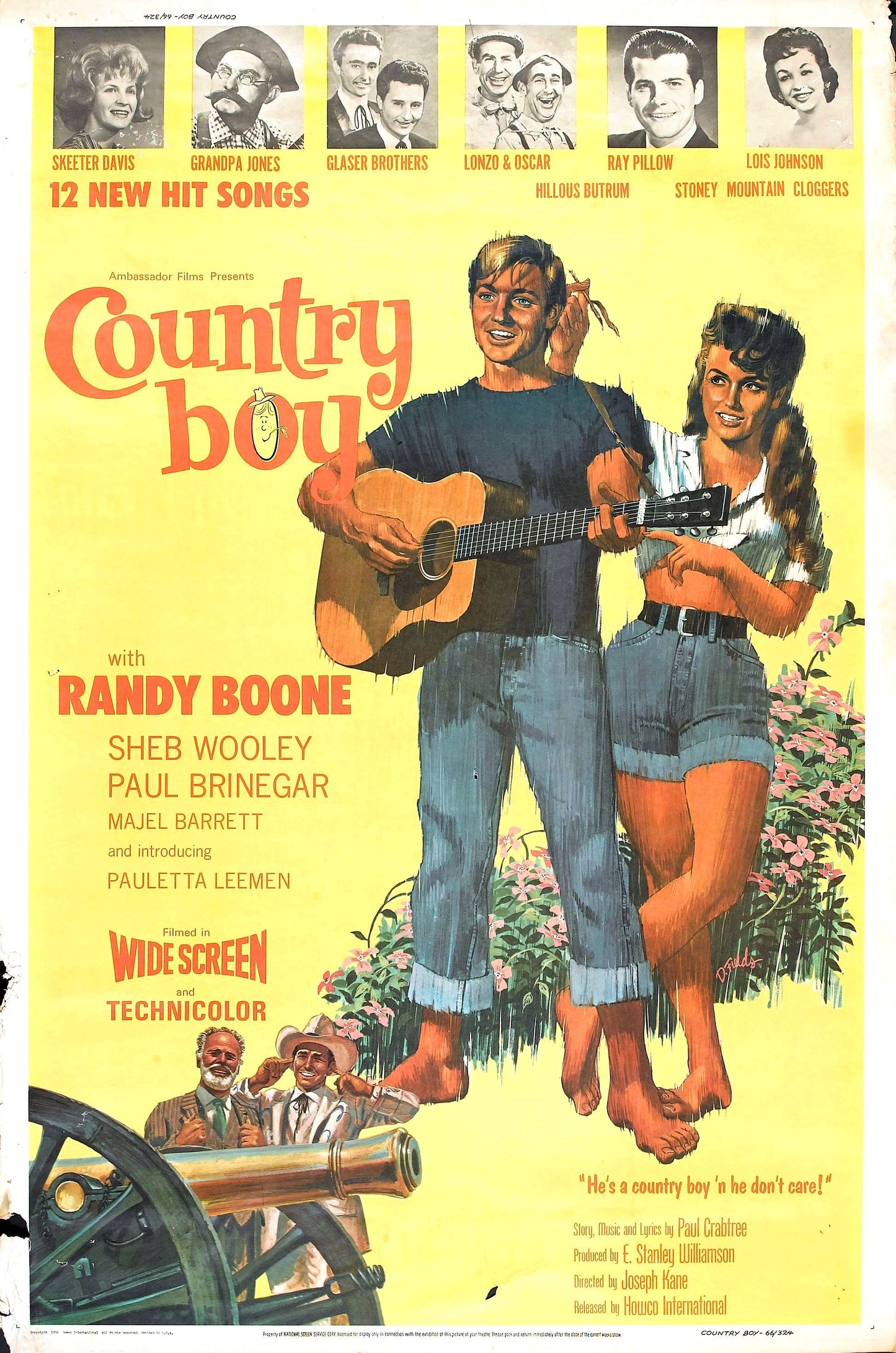 Country Boy 01 Movie Magnet
