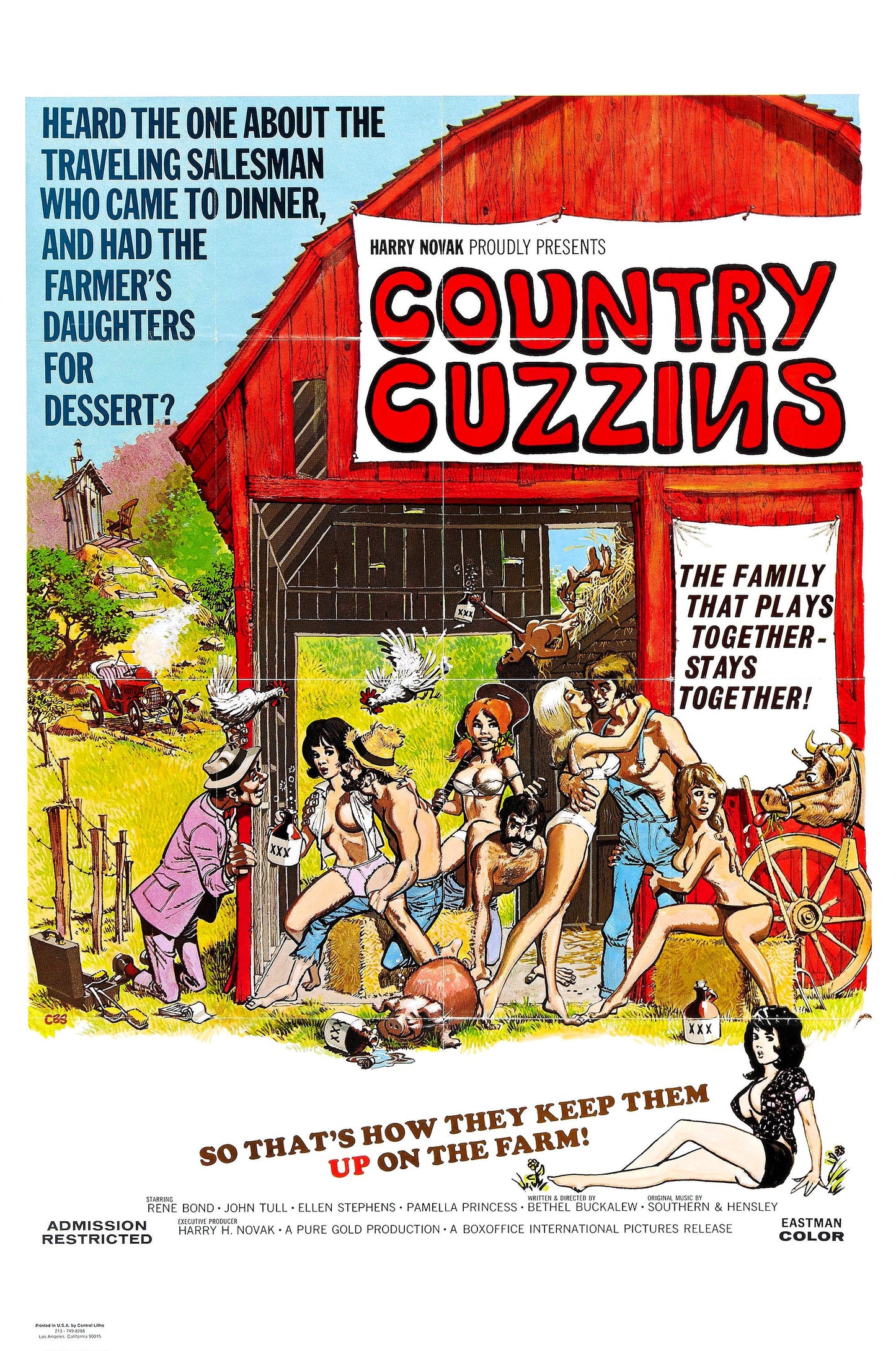 Country Cuzzins 01 Movie Magnet