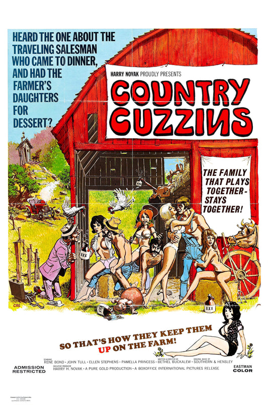 Country Cuzzins 01 Movie Magnet