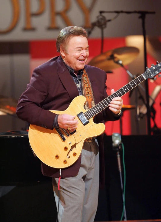 Country Music Singer & Host Of Hee Haw Roy Clark Picture Magnet Print