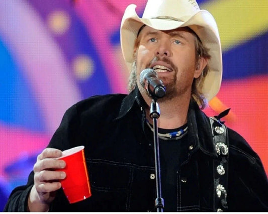 Country Music Singer Toby Keith Classic Picture Keychain Keychain (08)