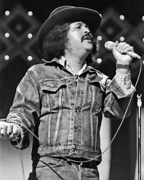 Country Rock Singer Freddy Fender Glossy Keychain Tex Mex Western Keychain