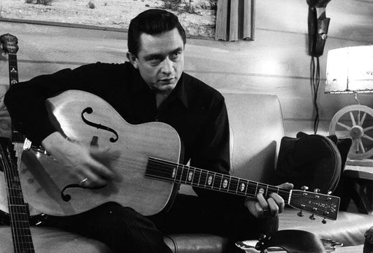 Country & Rockabilly Musician Johnny Cash Publicity Picture Magnet