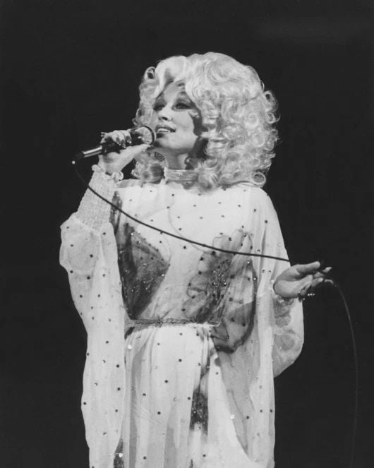 Country Singer Actor Dolly Parton Keychain Singing Celebrity Actress Print 2