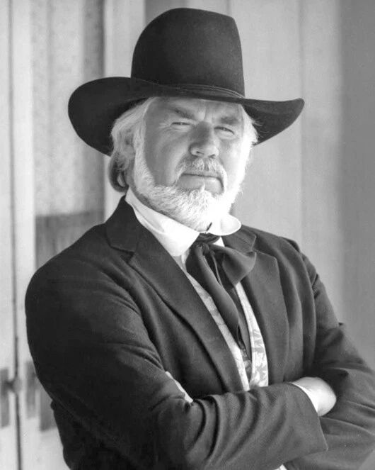 Country Singer Actor Kenny Rogers Photo Singing Celebrity Poster Print