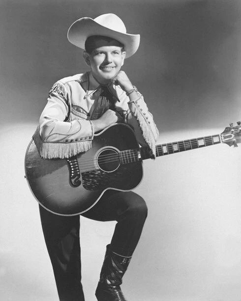 Country Singer Elton Britt Glossy Photoprint Poster