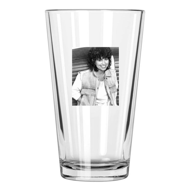 Country Singer Jessi Colter Photo Vocalist Portrait Pint Beer Drinking Glass