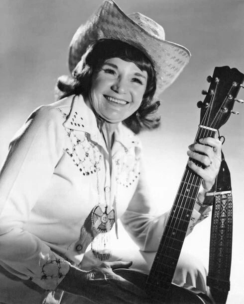 Country Singer Patsy Montana Glossy Photo Vocalist Print Prairie Ramblers