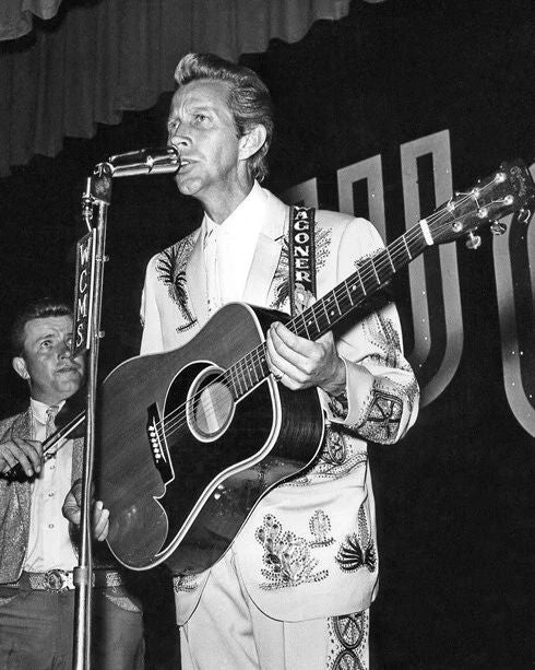 Country Singer Porter Wagoner Glossy Magnet Magnet Gospel Singing Print