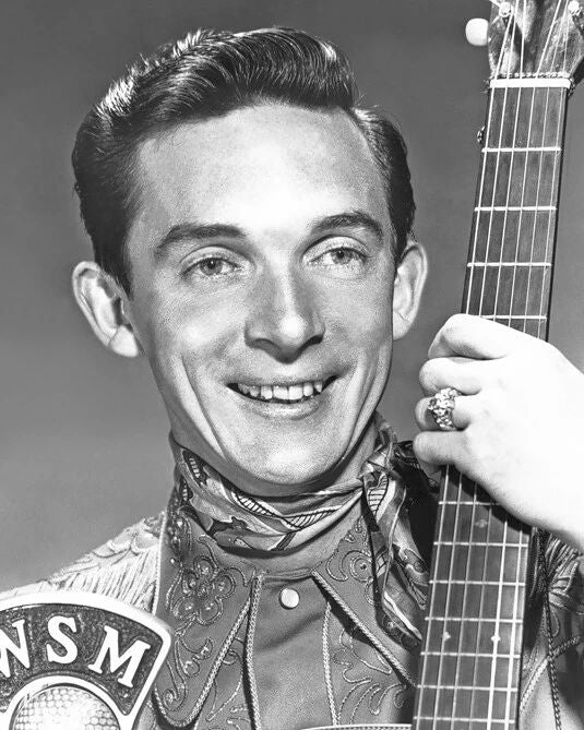 Country Singer Ray Price Glossy Keychain Swing Print Grand Ole Opry Keychain