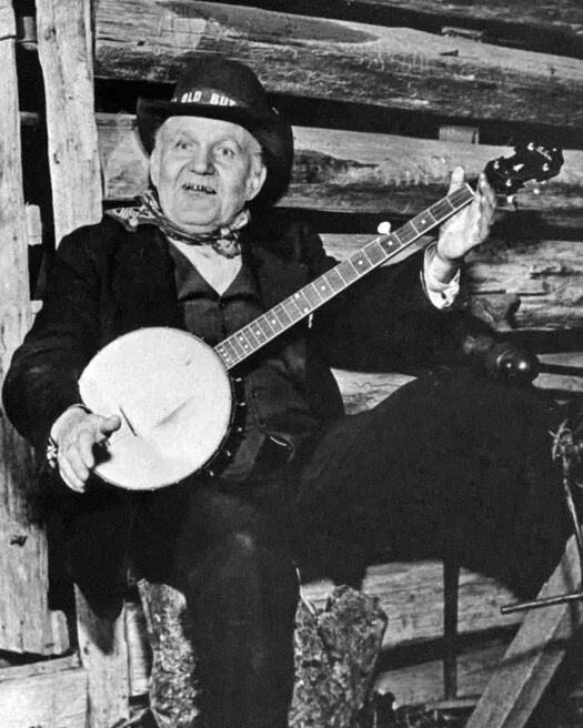 Country Singer Uncle Dave Macon Glossy Keychain Banjo Keychain Hof 66 1